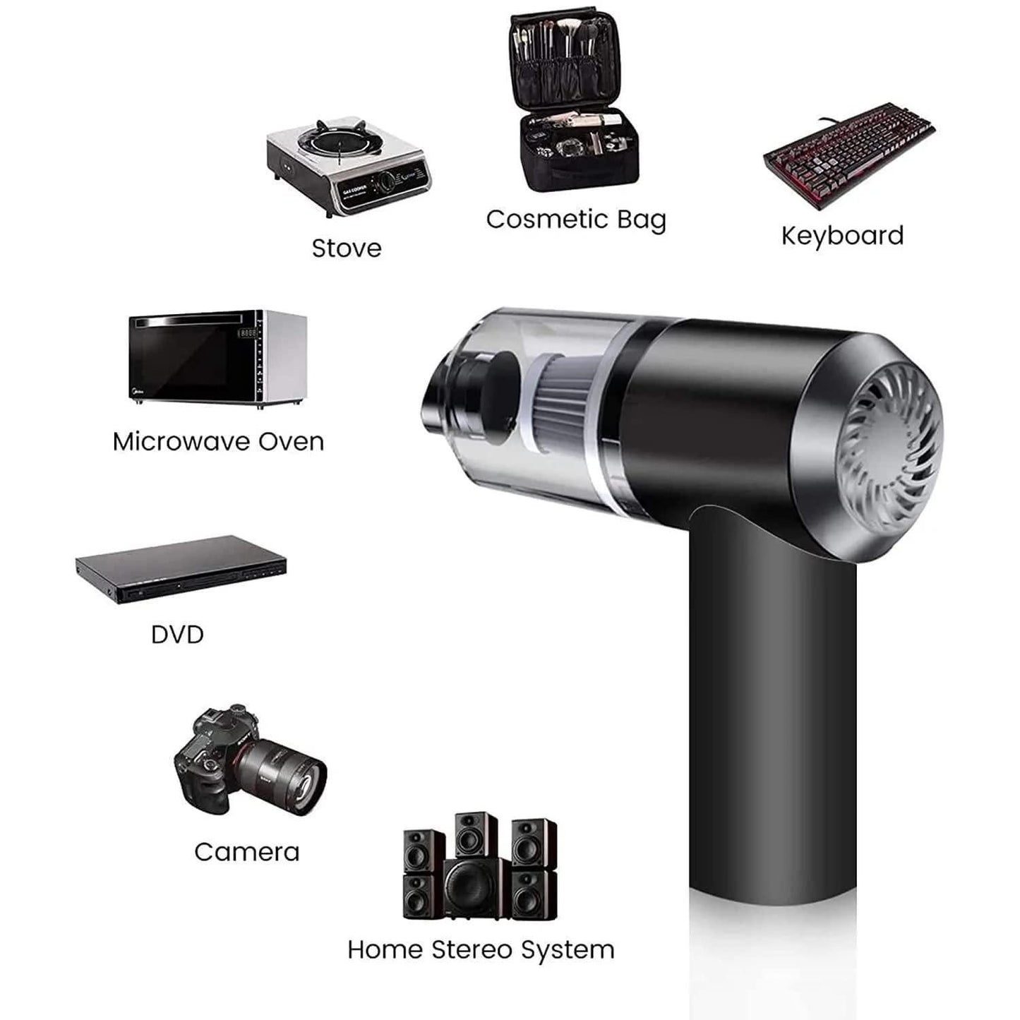 Wireless Portable Air Duster Vacuum Cleaner